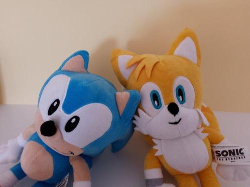 SEGA - Pluche speelgoed Sonic & Tails - 2000-2010 - Verenigd, Spelcomputers en Games, Spelcomputers | Overige Accessoires