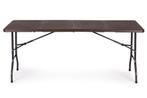 Campingtafel opvouwbaar 179x74 | Houtlook | Premium | Gra..., Ophalen of Verzenden, Nieuw