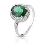 Ring - 18 karaat Geel goud - 2.76ct. tw. Toermalijn -, Nieuw