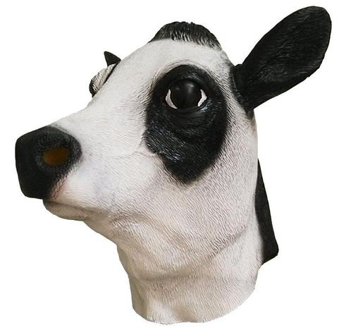 Koeienmasker, Hobby en Vrije tijd, Feestartikelen, Nieuw, Verzenden