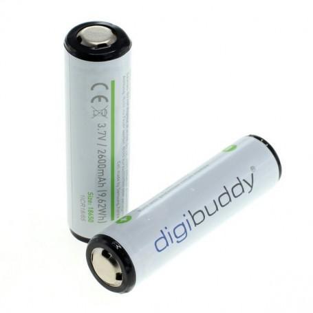2x  CE Goedgekeurd 18650 2600mAh 3.7V 5A Li-ion herlaadba..., Audio, Tv en Foto, Accu's en Batterijen, Nieuw, Verzenden