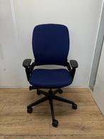 Steelcase Leap V2 (Showroommodel) Marineblauw, Zo goed als nieuw, Bureaustoel, Ergonomisch, Verzenden