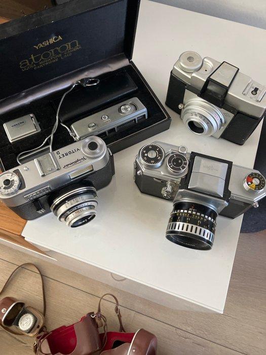Edixa, Agfa, Voigtländer, Yashica Edixa-Flex + 2,8/50mm /, Audio, Tv en Foto, Fotocamera's Analoog