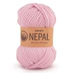 DROPS Nepal Uni Colour - 3112 zacht roze - Wol Garen, Hobby en Vrije tijd, Breien en Haken, Ophalen of Verzenden, Nieuw
