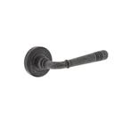 Intersteel Deurkruk Helena op rozet - oud grijs, Doe-het-zelf en Verbouw, Hang- en Sluitwerk, Verzenden, Nieuw