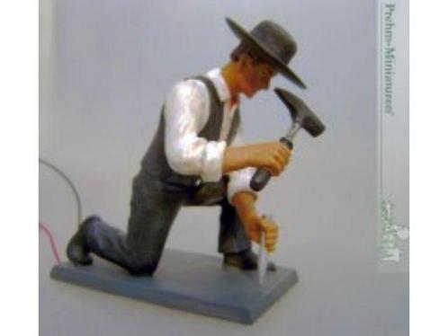 Prehm-miniaturen 550505 Figure Arbeiter  Kunststoff (1:22,5), Hobby en Vrije tijd, Modelbouw | Figuren en Diorama's, Nieuw, Ophalen of Verzenden