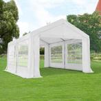 Partytent / Paviljoen Gala - 3 x 4 meter - Wit - Incl. Zijwa, Tuin en Terras, Verzenden, Nieuw