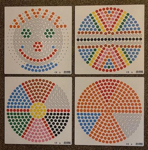 Kralenplank voorbeeld rond Rolf 4 stuks (zie foto), Boeken, Schoolboeken, Nieuw, Verzenden