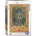 William Morris - Tree of Life Tapestry Puzzel (1000 stukjes), Verzenden, Nieuw