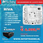 NIEUW JACUZZI 210X210 RIVA BALBOA AQUALIFE SPA ZWEMSPA, Ophalen of Verzenden, Nieuw, Pomp, Vast