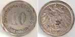 Duitsland 10 Pfennig 1900 D, ohne Ring gepraegt sehr scho..., Verzenden