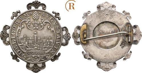 1/3 taler, daalder Stadtansicht als Ansteckschmuck 1626 A..., Postzegels en Munten, Munten | Europa | Niet-Euromunten, Verzenden