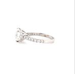 Ring - 18 karaat Witgoud - 2.33ct. tw. Diamant (Lab-grown) -, Sieraden, Tassen en Uiterlijk, Ringen, Nieuw