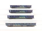 Minitrix N - 13120/13121 - Modeltrein (4) - 4x Plan E, Nieuw