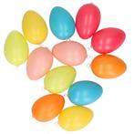 24x stuks gekleurde decoratie paaseieren - Paasdecoratie, Verzenden, Nieuw