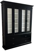 Buffetkast zwart espagnoletsluiting Zeist 180 x 240cm, Huis en Inrichting, Kasten | Buffetkasten, Ophalen of Verzenden, Nieuw
