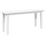 Massief Houten Bank 90cm Wit - Tweedekansje - 40% Korting, Huis en Inrichting, Ophalen of Verzenden, Nieuw, Minder dan 75 cm, Minder dan 150 cm