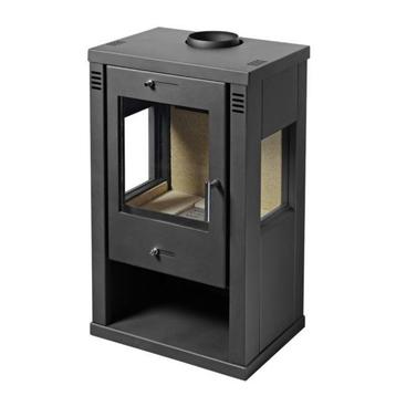 Houtkachel Trio 7kW met zijramen beschikbaar voor biedingen