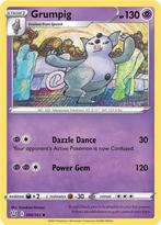 Grumpig 056/163 Battle Syles, Hobby en Vrije tijd, Verzamelkaartspellen | Pokémon, Ophalen of Verzenden, Nieuw, Losse kaart, Foil