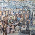 Onbek.kunstenaar, glasblazerij Kristalunie Maastr (ca 1950)