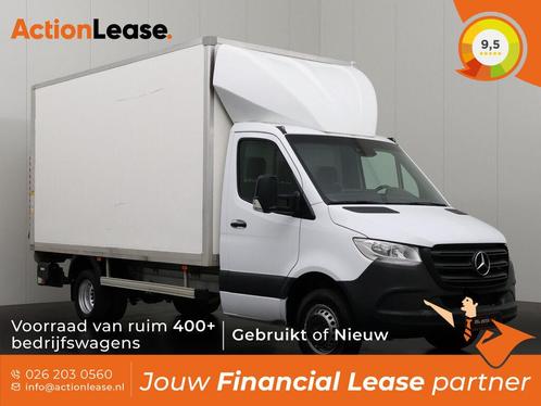 Mercedes-Benz Sprinter L5 H1 2022 €549 per maand, Auto's, Bestelauto's, Te koop, Zwart, Automaat, Financial lease, BTW verrekenbaar