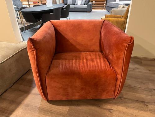 Fauteuil Nalla velvet donker roze 50% Extra korting stoel, Huis en Inrichting, Fauteuils, 75 tot 100 cm, 75 tot 100 cm, Nieuw