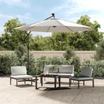 vidaXL Vervangingsdoek voor zweefparasol 350 cm zandwit, Tuin en Terras, Verzenden, Nieuw