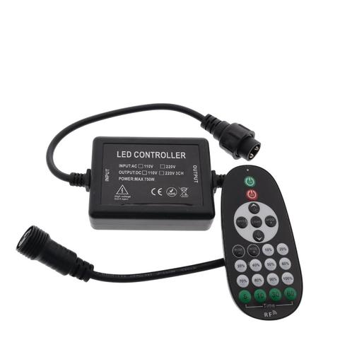 Stekkerdimmer met afstandsbediening voor Prikkabel, Tuin en Terras, Buitenverlichting, Ophalen of Verzenden