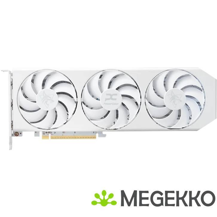 PowerColor Hellhound Radeon RX 9060 XT Spectral White AMD 16, Computers en Software, Videokaarten, Nieuw, Verzenden