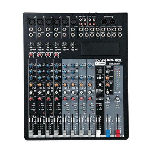 DAP GIG-124CFX mixer, Muziek en Instrumenten, Dj-sets en Draaitafels, Nieuw, Verzenden