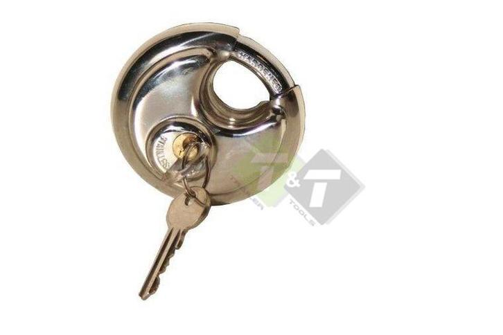 Discusslot - Afmeting Van 70mm - Inc. 2 Sleutels, Motoren, Accessoires | Sloten, Nieuw, Ophalen of Verzenden