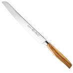 Eikaso Solingen Traditioneel Gesmeed Broodmes 22 cm - Oli..., Huis en Inrichting, Keuken | Bestek, Ophalen of Verzenden, Nieuw