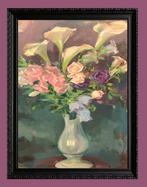Jane Dameron (1917-?) - Vase à Fleurs, Antiek en Kunst