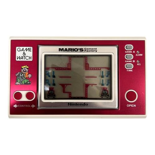 Nintendo Game & Watch: Marios Cement Factory [ML-102], Spelcomputers en Games, Spelcomputers | Overige, Zo goed als nieuw, Verzenden