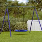 vidaXL Nestswing Blauw 100 x 100 x 180 cm, Kinderen en Baby's, Speelgoed | Buiten | Speeltoestellen, Verzenden, Nieuw
