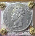 Frankrijk. Charles X. 5 Francs 1825-A, Paris (Zonder