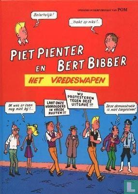 Piet Pienter en Bert Bibber - Het vredeswapen - 1984, Boeken, Stripboeken, Zo goed als nieuw, Eén stripboek, Verzenden