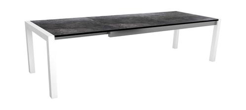 Stern Standard uittrekbare tafel Aluminium - Zwart, Tuin en Terras, Tuintafels, Ophalen of Verzenden