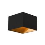 Opbouwspot BWS Robin 10.2x10.2 cm met Gouden Glare Ring, Nieuw, Ophalen of Verzenden, Bad