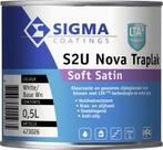 S2U Nova Traplak Soft Satin 500 ml, Doe-het-zelf en Verbouw, Verf, Beits en Lak, Ophalen of Verzenden, Nieuw