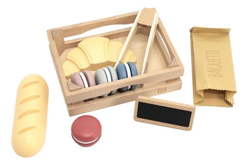 Label Label Houten Baguette Set LLWT-34703, Kinderen en Baby's, Speelgoed | Houten speelgoed, Nieuw, Verzenden