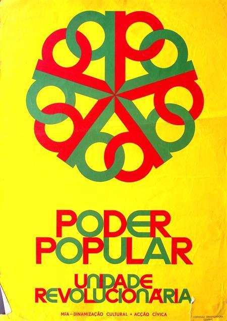 Poster van het Portugese MFA (Movimento das Forças Armadas), Verzamelen, Posters, Nieuw, Overige onderwerpen, Met lijst, Verzenden