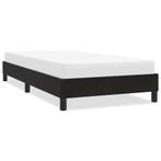 vidaXL Bedframe zonder matras 90x220 cm fluweel zwart, Eenpersoons, Verzenden, Zwart, Nieuw