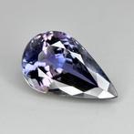 Violet, Blauw Tanzaniet - 7.20 ct - nternational Colored, Sieraden, Tassen en Uiterlijk, Edelstenen, Nieuw