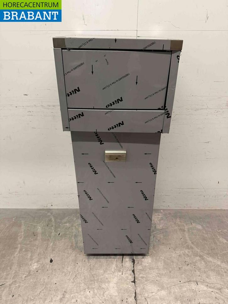 RVS Combisteel Prullenbak Afvalbak 80 liter Horeca, Zakelijke goederen, Horeca | Meubilair en Inrichting, Nieuw zonder verpakking