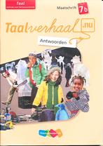 Taalverhaal Nu Antwoorden maatschrift Taal 7B, Verzenden, Nieuw