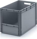 Magazijnbak euronorm 600x400x420mm met grijpopening,, Doe-het-zelf en Verbouw, Kratten en Dozen, Gebruikt, 40 tot 60 cm, 50 tot 75 cm