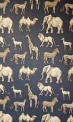 Stof Een reis door de savanne blauw - Realistisch