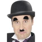 Chaplin snor en wenkbrouwen - Snorren, Hobby en Vrije tijd, Ophalen of Verzenden, Nieuw