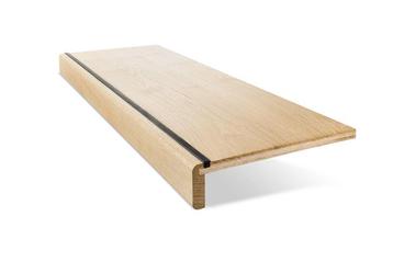 Enkele eiken Overzettrede 30 x 100 cm beschikbaar voor biedingen
